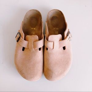 Blush Birkenstock Clogs